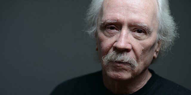 A photograph of film director John Carpenter