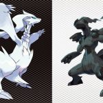 official art of the Pokémon black and white game