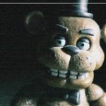 Film Character Freddy on CCTV camera