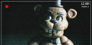 Film Character Freddy on CCTV camera