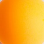 Orange ping pong ball