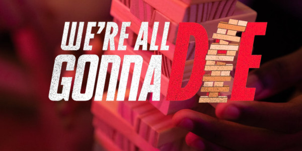 jenga blocks with logo of game