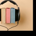 Headphones over books