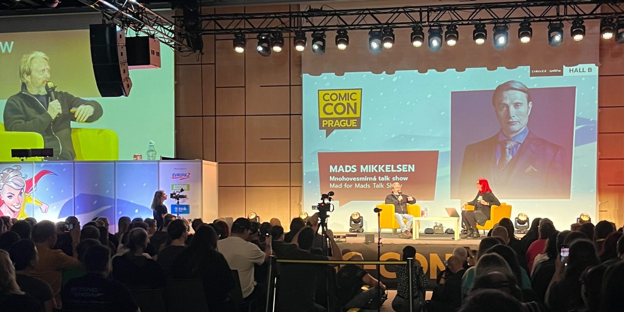 Comic Con Prague talk with Mads Mikkelsen