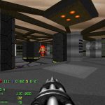 Image credit: FreeDoom screenshot, level 4 (version 0.6.4) Wiki Media Commons