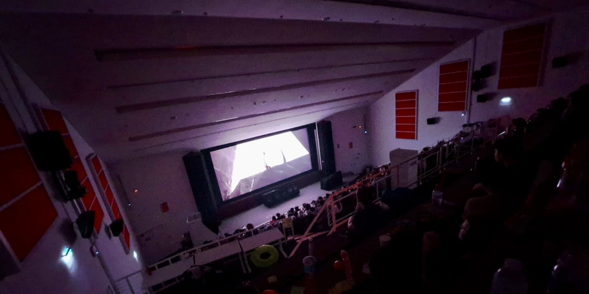 The inside Warwick university's student cinema