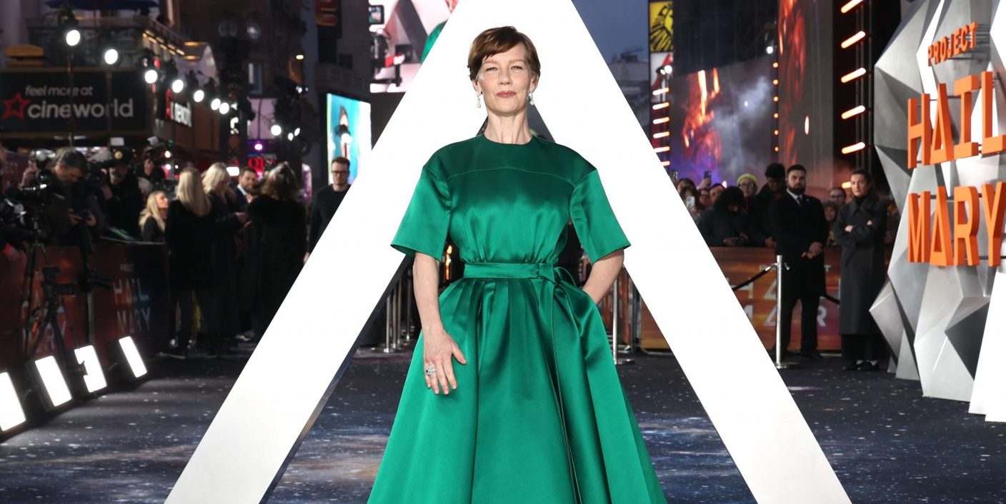 Sandra Hüller attends the World Premiere of Project Hail Mary at Cineworld Leicester Square