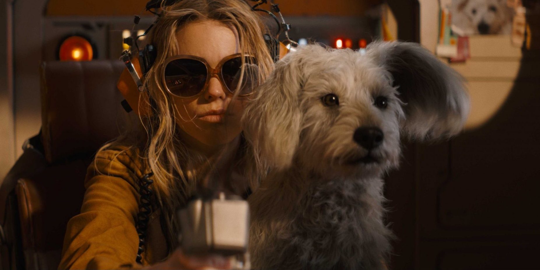 Milly Alcock as SUPERGIRL and KRYPTO in DC Studios’ and Warner Bros. Pictures’ “SUPERGIRL”, a Warner Bros. Pictures release.