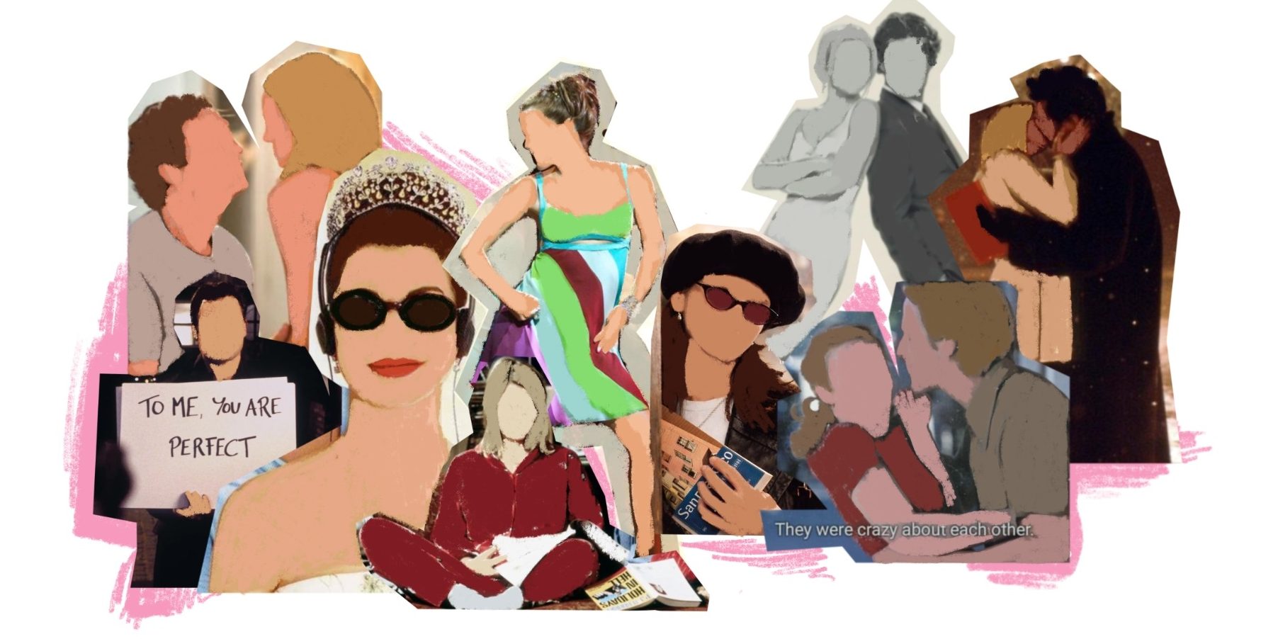 Romcom collage