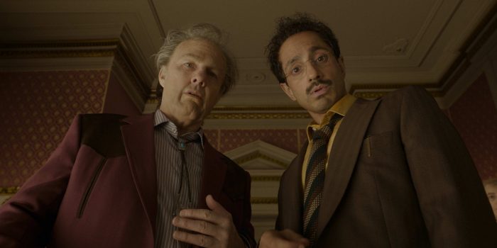 Caption: (L-r) TOM CRUISE as Rockwell and RIZ AHMED as Ganesh in Warner Bros. Pictures and Legendary Pictures’ “DIGGER,” a Warner Bros. Pictures release.